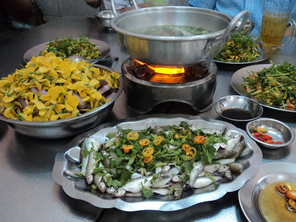 Mùa bông điên điển, cá linh