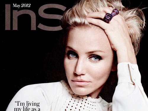 Cameron Diaz khoe chân dài trên InStyle Mỹ