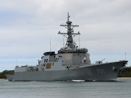 Tàu khu trục Mỹ, Hàn và Nhật áp sát Triều Tiên