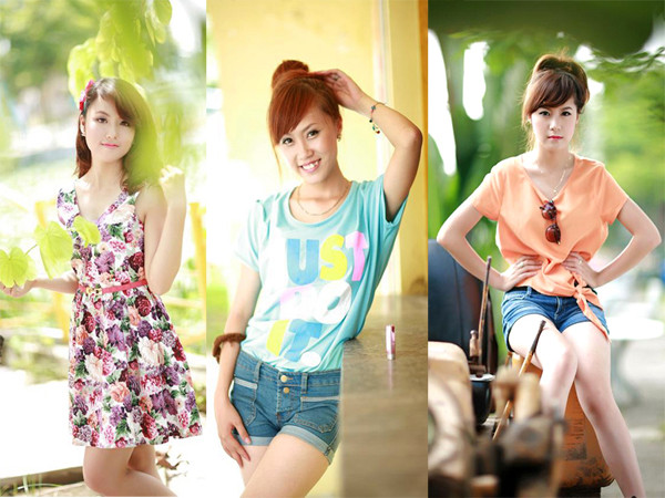 Thí sinh Facelook khoe sắc ngày thu