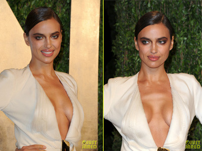 Bồ Ronaldo khoe ngực hết cỡ dự tiệc Oscar