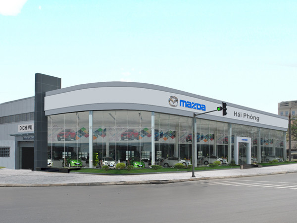 Vina Mazda ra mắt Showroom tại Hải Phòng