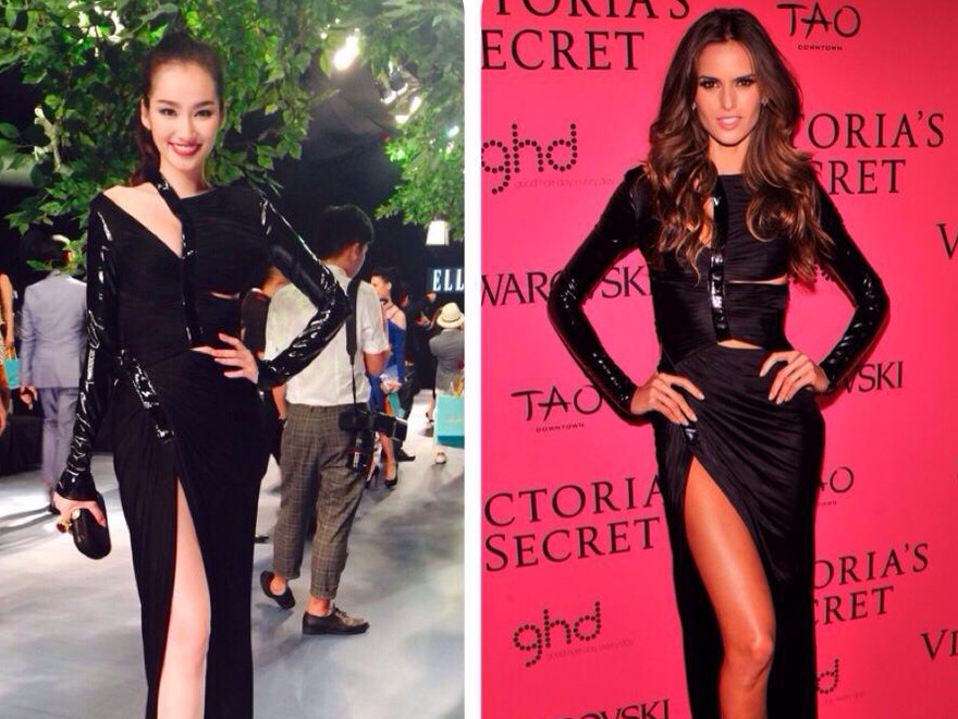 Trúc Diễm diện bộ Versace giá hơn 200 triệu đồng