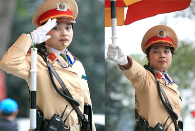 Thêm 5 điểm có nữ CSGT làm nhiệm vụ