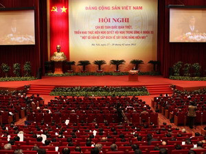 Toàn cảnh hội nghị.