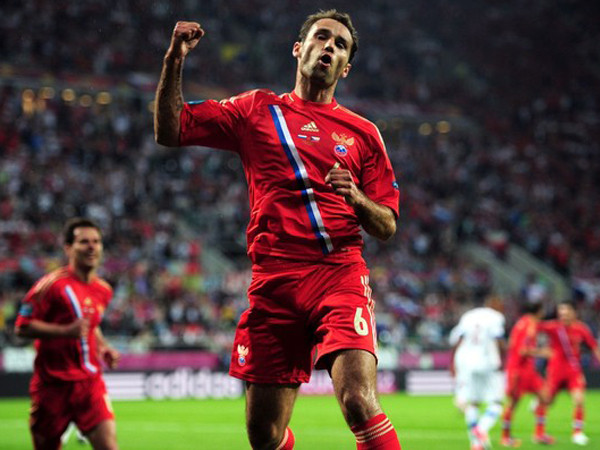 Vùi dập CH Czech, Nga chiếm lợi thế bảng A