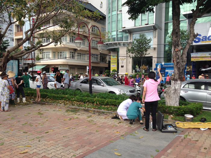 Cụ ông tự thiêu bên Sông Hàn