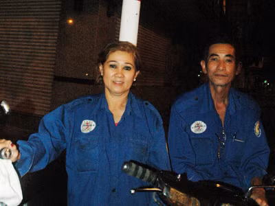 Sương gió xe ôm chợ Bến Thành