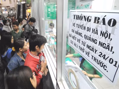 'Cháy' vé xe thương hiệu