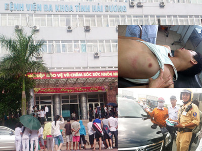 Lái xe ô tô nhập viện, người nhà tố công an hành hung