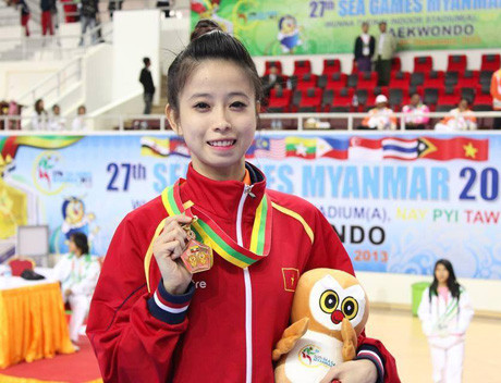 Làm clip tặng ‘cô gái vàng’ Taekwondo Tuyết Vân