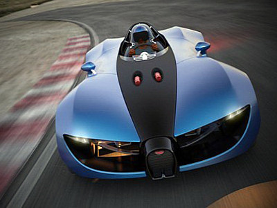 Choáng váng với siêu xe 1 chỗ ngồi Bugatti TypeZero