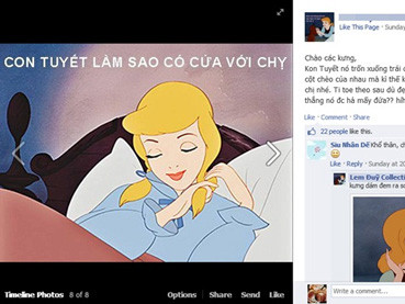 Phản cảm trào lưu chế ảnh nhân vật cổ tích