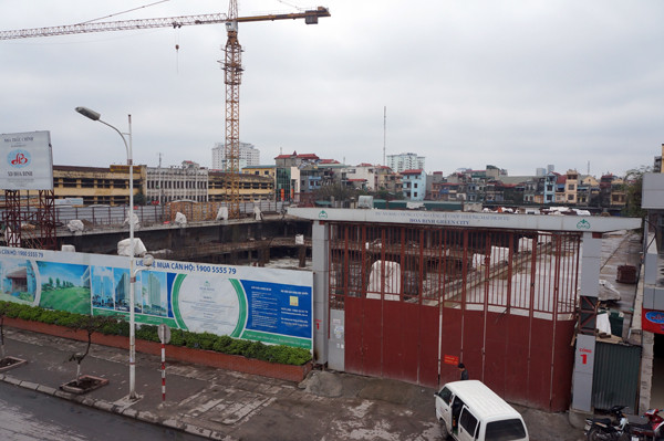 Hiện trường công trình