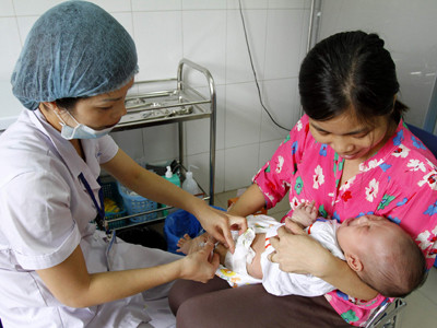 Tháng 10, đồng loạt tiêm lại vắc-xin Quinvaxem