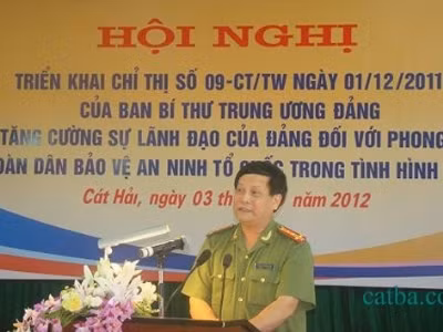 Cách chức Phó Giám đốc CA Hải Phòng, em rể Dương Chí Dũng