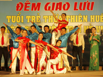 Sôi động đêm giao lưu cuả thế hệ trẻ