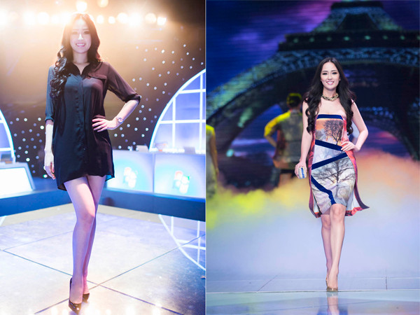 Mai Phương Thúy khoe chân dài miên man trên sàn diễn