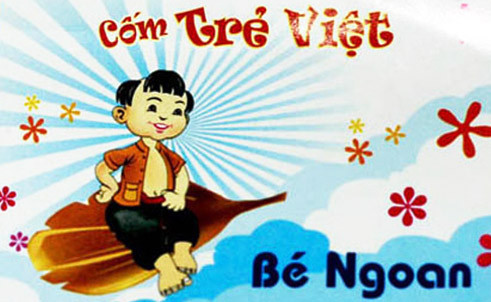 Phiếu bé ngoan in thông tin quảng cáo