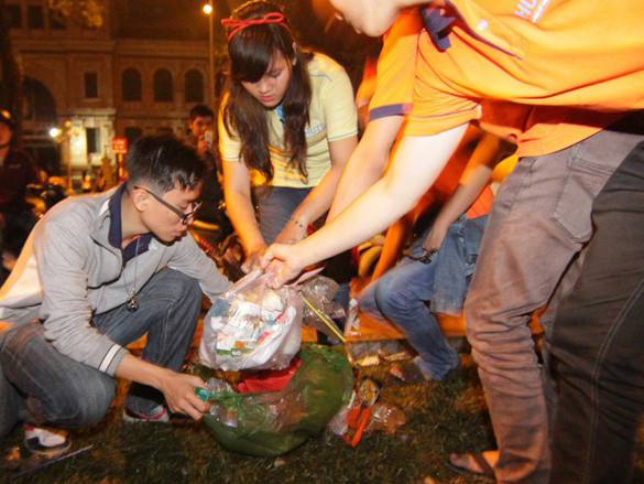 Hành động đẹp đêm Giáng sinh