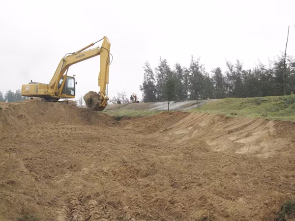 Phá rừng chắn sóng để làm hồ nuôi tôm