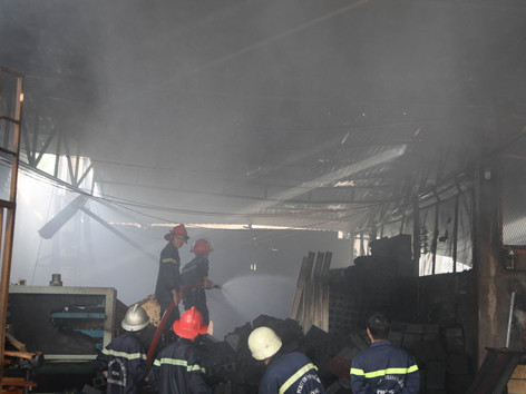 Cháy doanh nghiệp trang trí nội thất