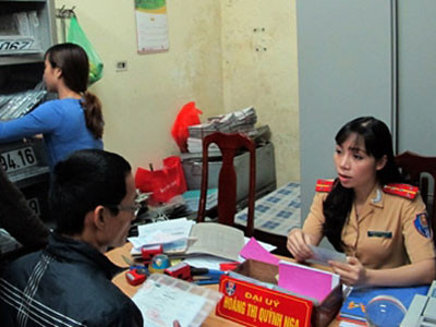 Nhắc nhở, chưa phạt xe không chính chủ