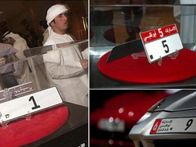 8 biển số đắt nhất thế giới