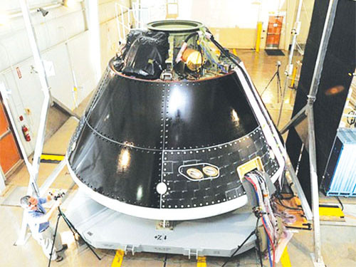 Mô hình tàu vũ trụ chở người lên sao Hỏa