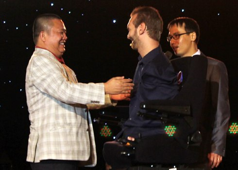 36 tỷ đồng cho sự kiện Nick Vujicic đến Việt Nam