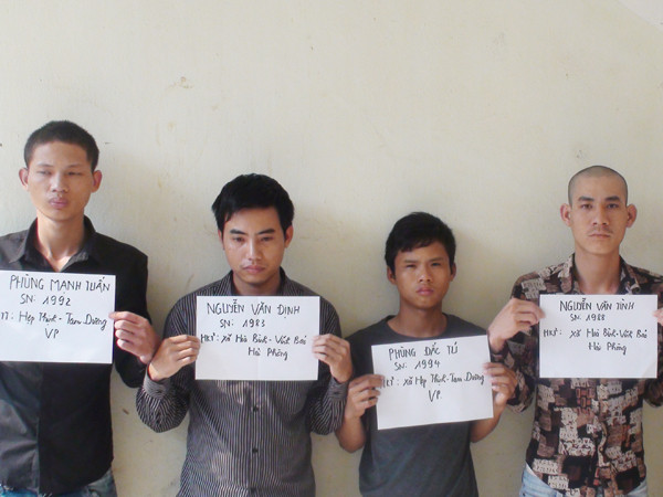 Chân dung năm hung thủ vụ quan tài diễu phố