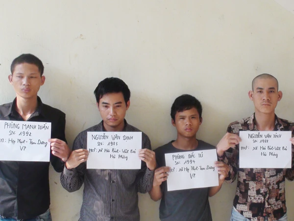 Chân dung năm hung thủ vụ quan tài diễu phố