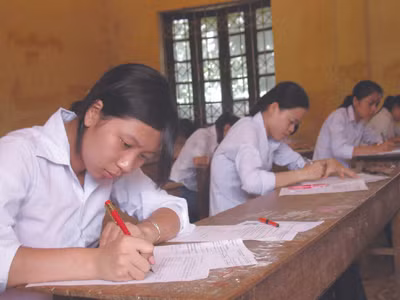 Độ khó đề thi tốt nghiệp Sinh học những năm gần đây ở mức độ vừa phải Ảnh: Quý Hiên