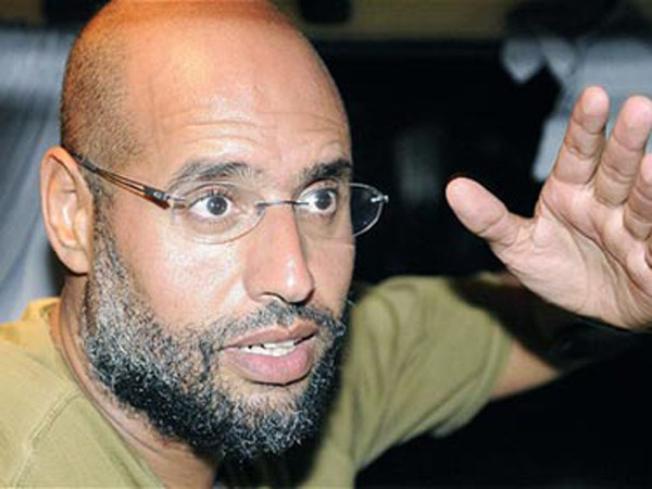 Saif al-Islam Gaddafi.