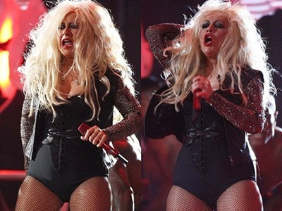 C.Aguilera xấu tệ trong đêm tưởng nhớ M.Jackson