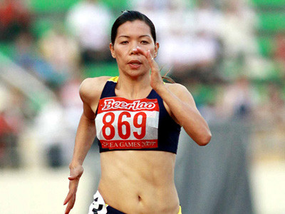 Vũ Thị Hương bị chấn thương nặng