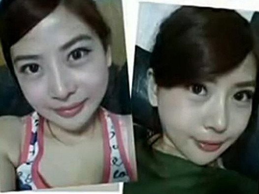 Theo chân thiếu nữ đi gọt... mặt