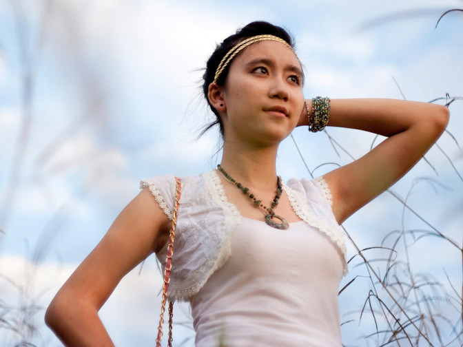 Ngắm vẻ hồn nhiên của thí sinh Khánh Linh