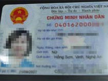 Vẫn cấp chứng minh nhân dân ghi tên cha mẹ