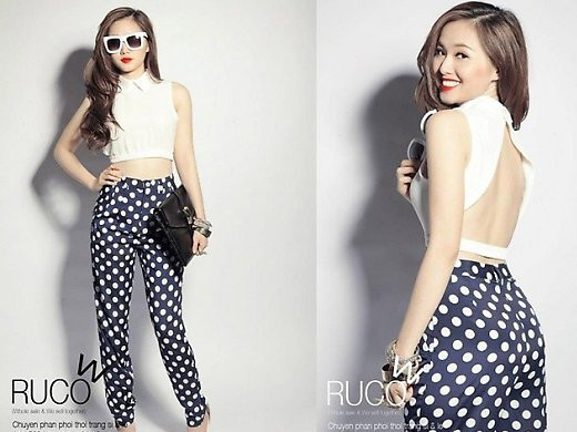 Mix đồ cực chất với Croptop