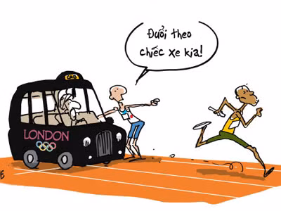 Thể thao thế giới qua biếm họa