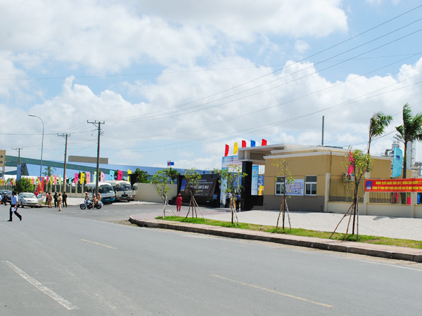 Đường từ TP Cà Mau vào khu Khí - Điện - Đạm được Thanh tra Chính phủ kết luận PVN ứng vốn sai. Ảnh: Tiến Hưng