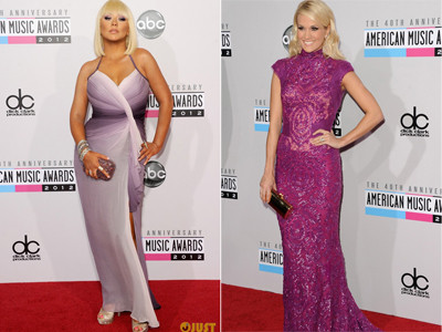 Sao Hollywood nô nức dự lễ trao giải âm nhạc Mỹ