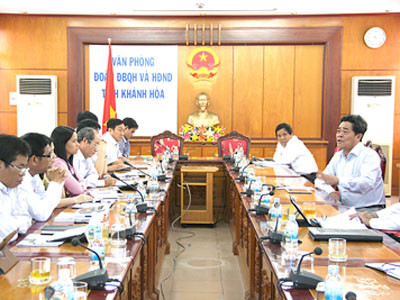 Sáu lãnh đạo Khánh Hòa không có tín nhiệm thấp