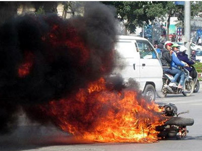 Bộ Công an công bố nguyên nhân cháy nổ ô tô, xe máy