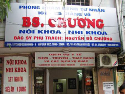 Phòng khám chui hoạt động công khai gần Bộ Y tế