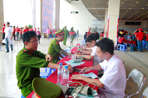 Học viện Cảnh sát tham gia Ngày hội Giọt hồng tri ân