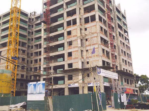 Dự án nhà TNT Kiến Hưng. Ảnh: Nguyễn Tú