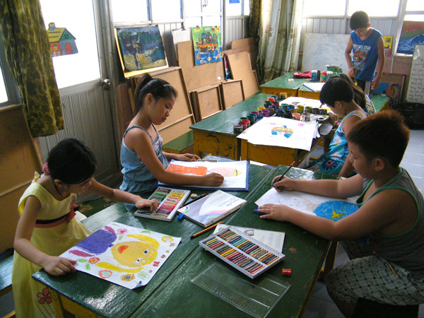 Một lớp học của CLB Mầm Sáng