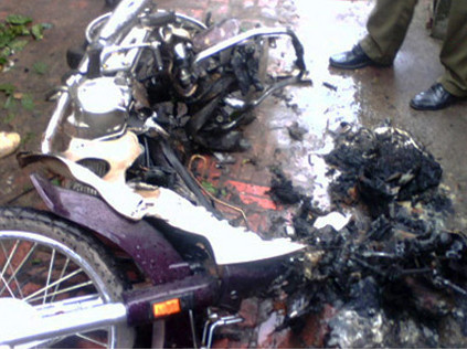 Bộ Công an điều tra vụ nổ xe máy